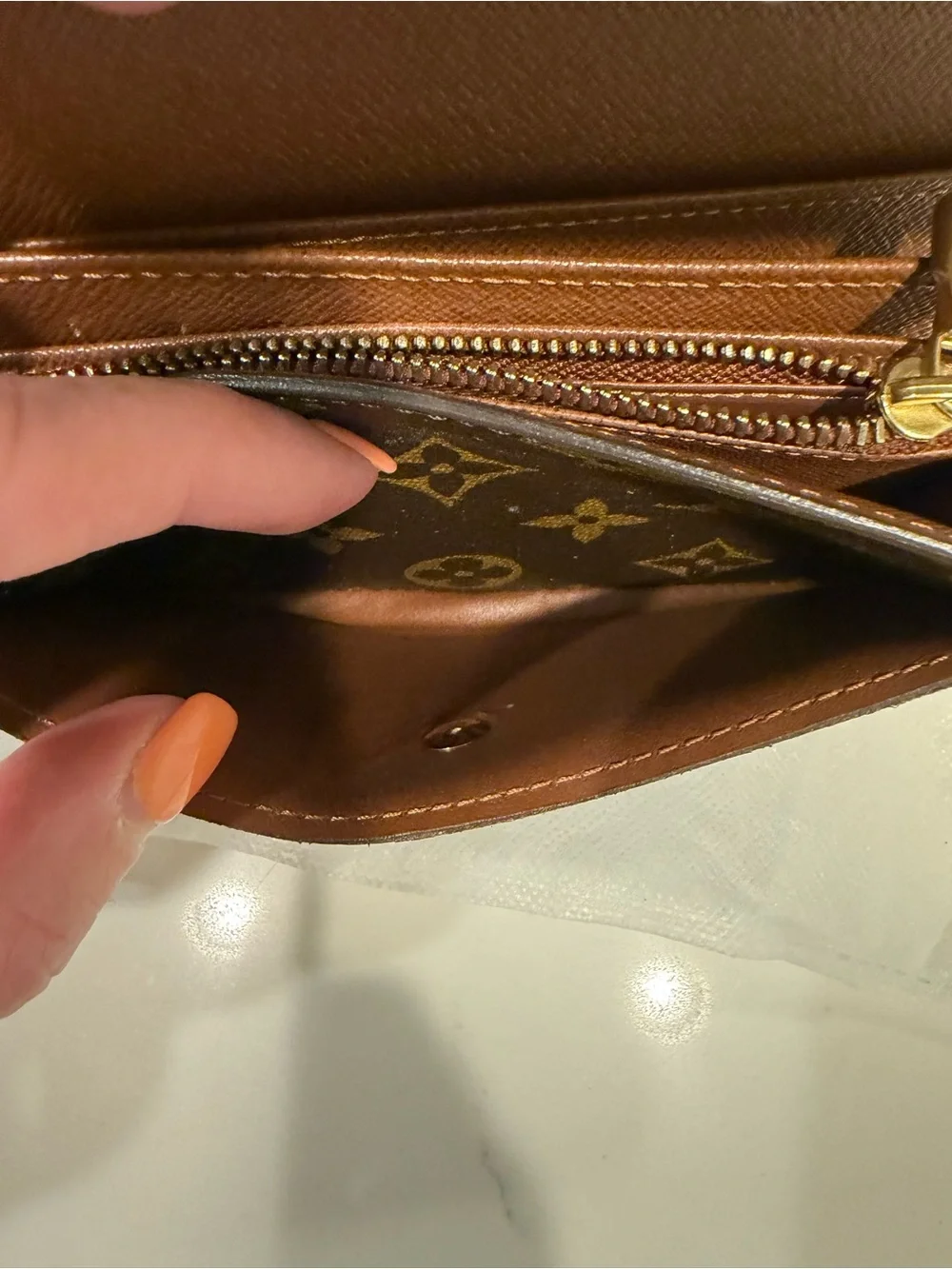 Louis Vuitton Monogram International Long Wallet